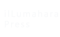 ilLumahara Press logo featuring a stylized book and digital spark